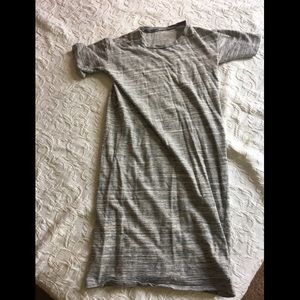 Knee length T-shirt dress